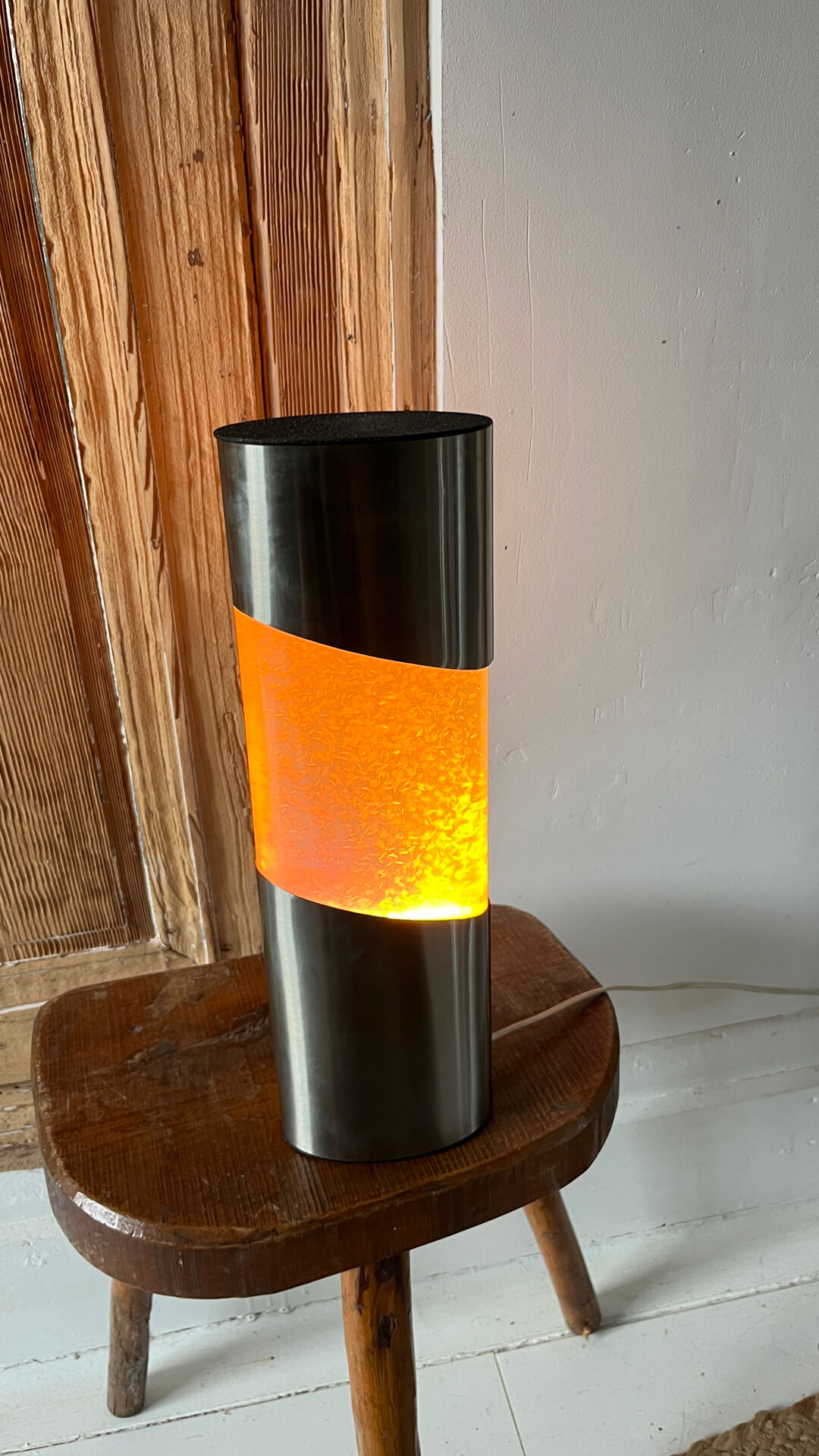 Lampe à paillette Space Âge