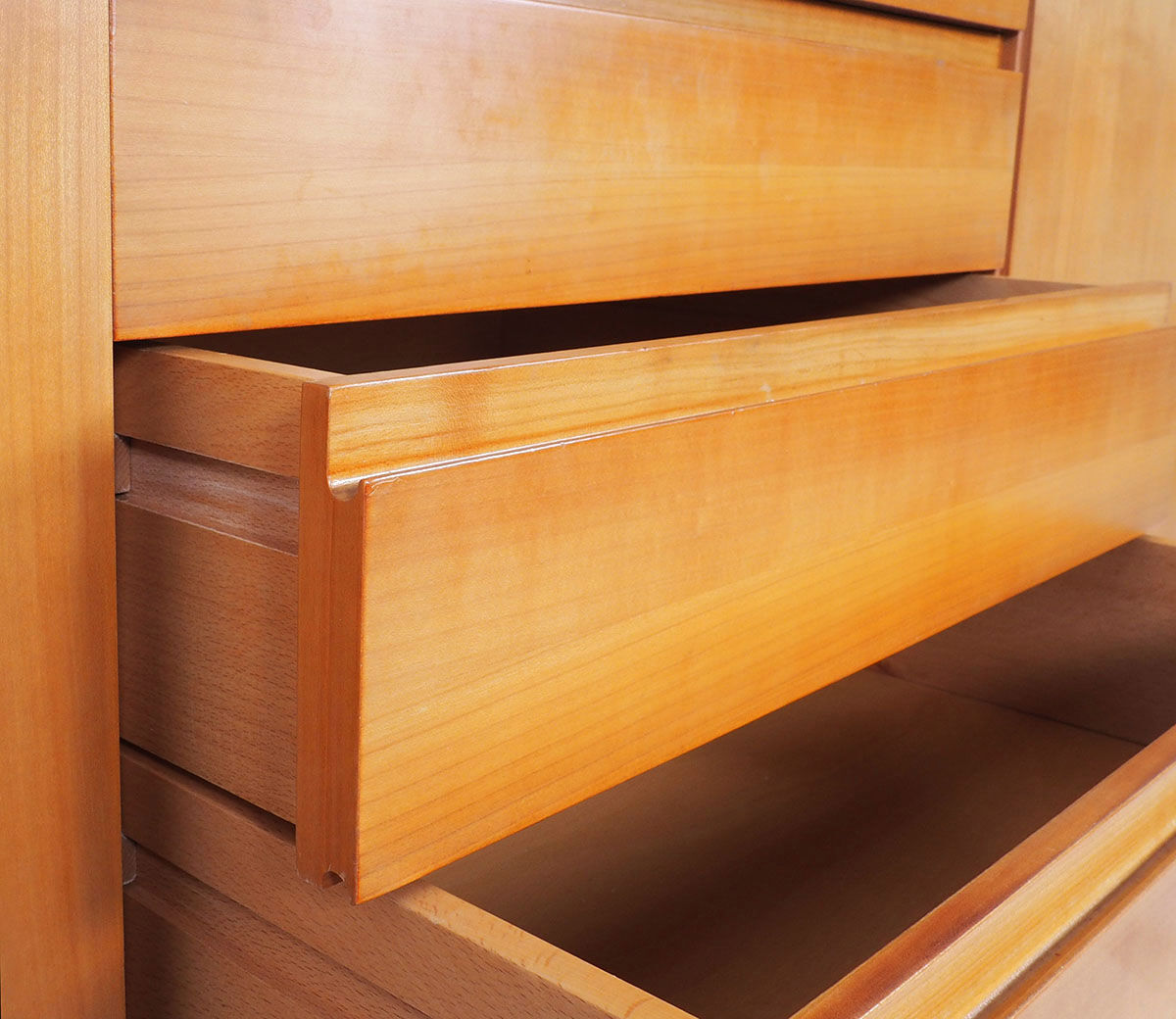 Cherry sideboard with drawers, 1960s