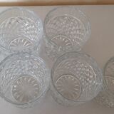 Set of 6 whisky glasses