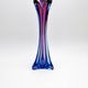 Large Sommerso Vase Murano Violet Blue 34cm