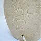 XL lamp in carved stone Arsène Galisson 80s height 40 cm