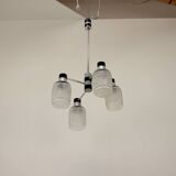 Midcentury Chandelier by Drukov, 1970's, Czechoslovakia