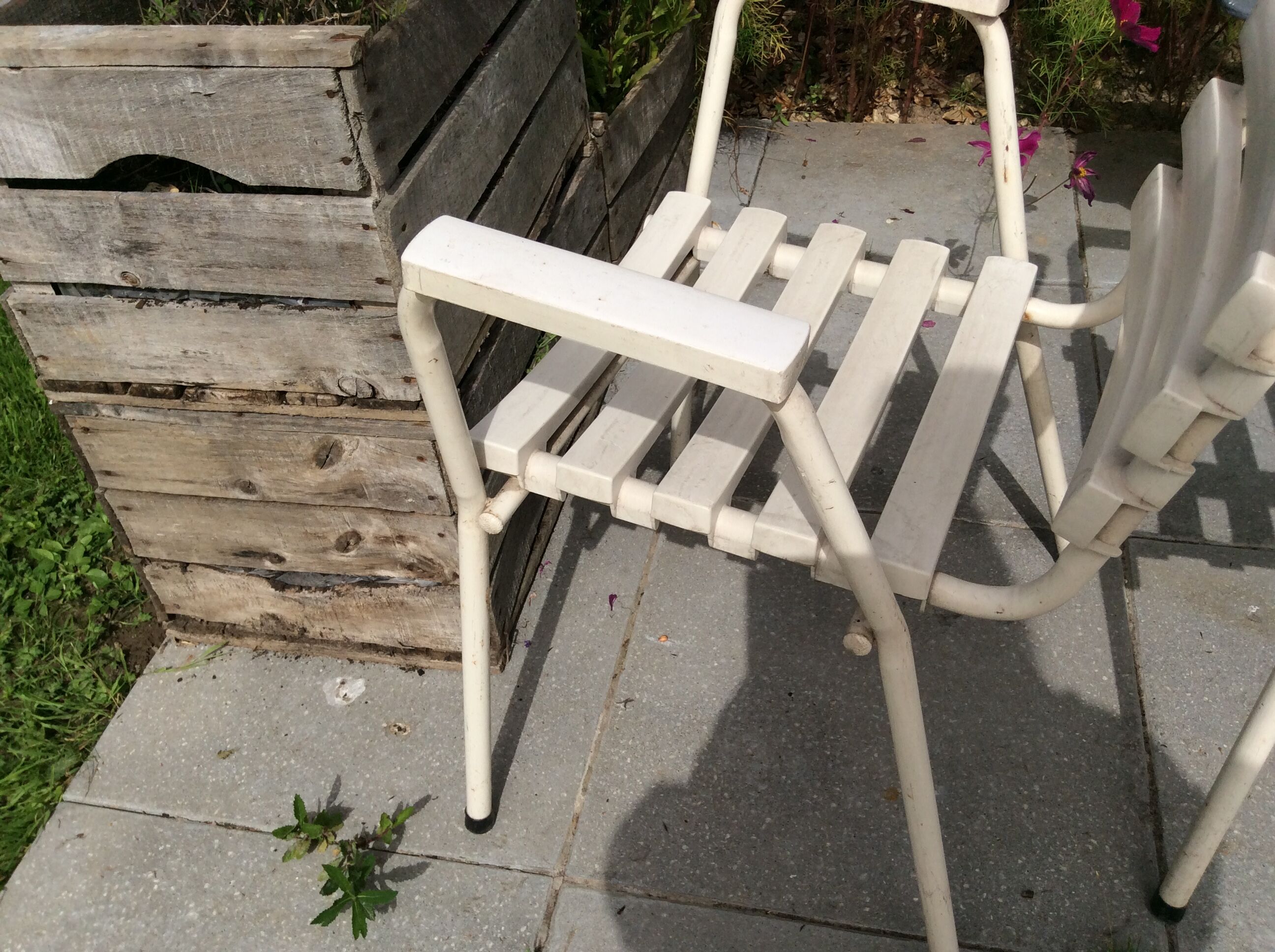 4 fauteuils de jardin