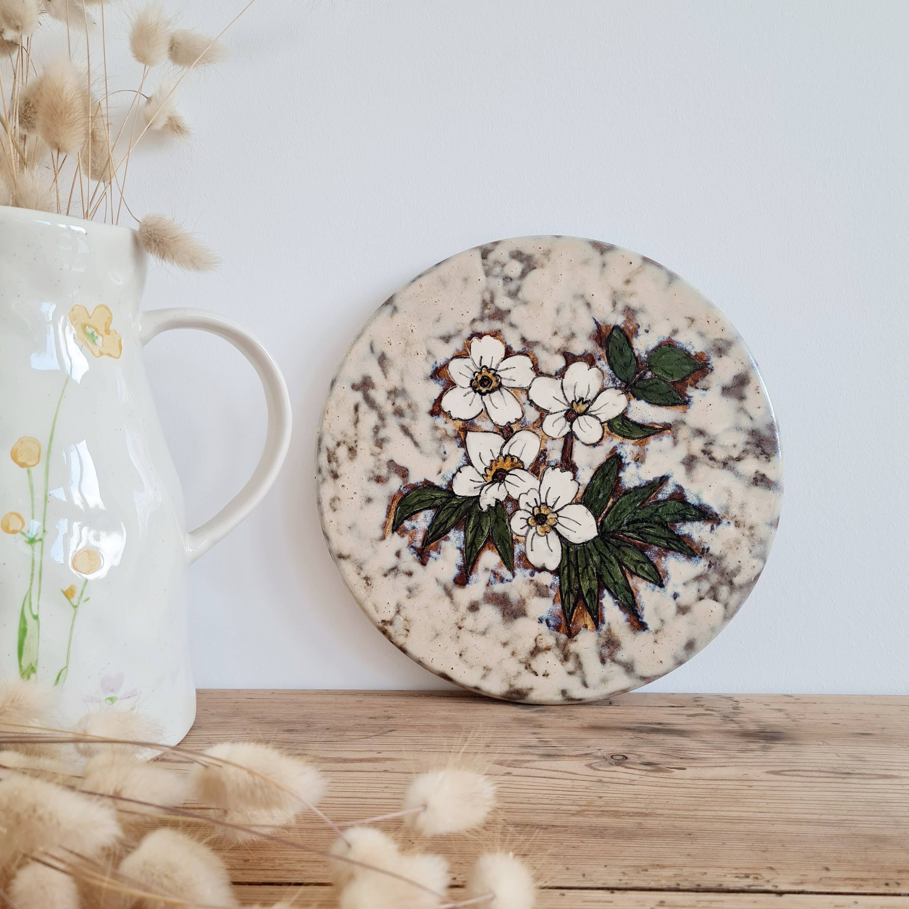 Vallauris ceramic trivet