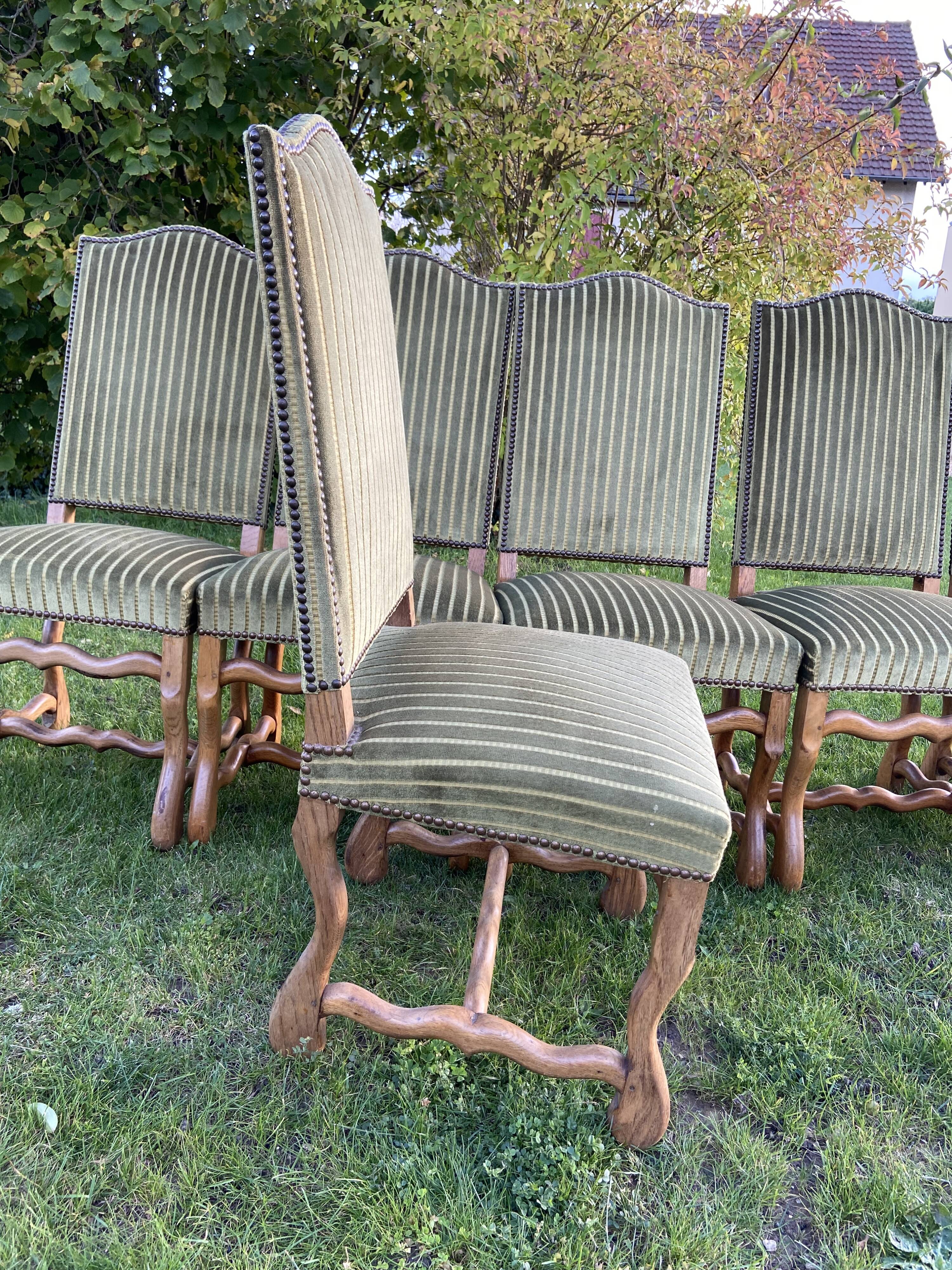 6 chairs