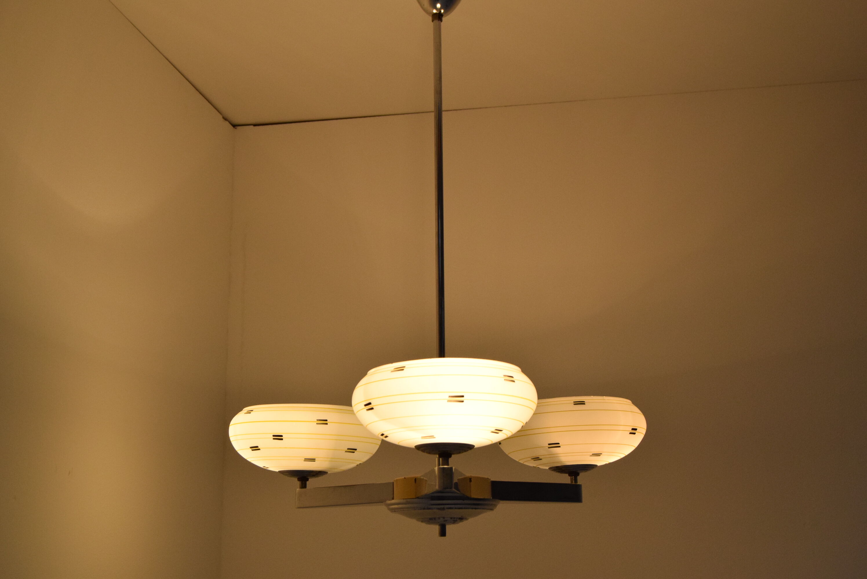 Mid-century Chandelier/Zukov,1960's.