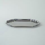 Mirrored stainless steel tray, Danish design, 1970s, production: Denmark