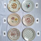 Vintage dessert plates