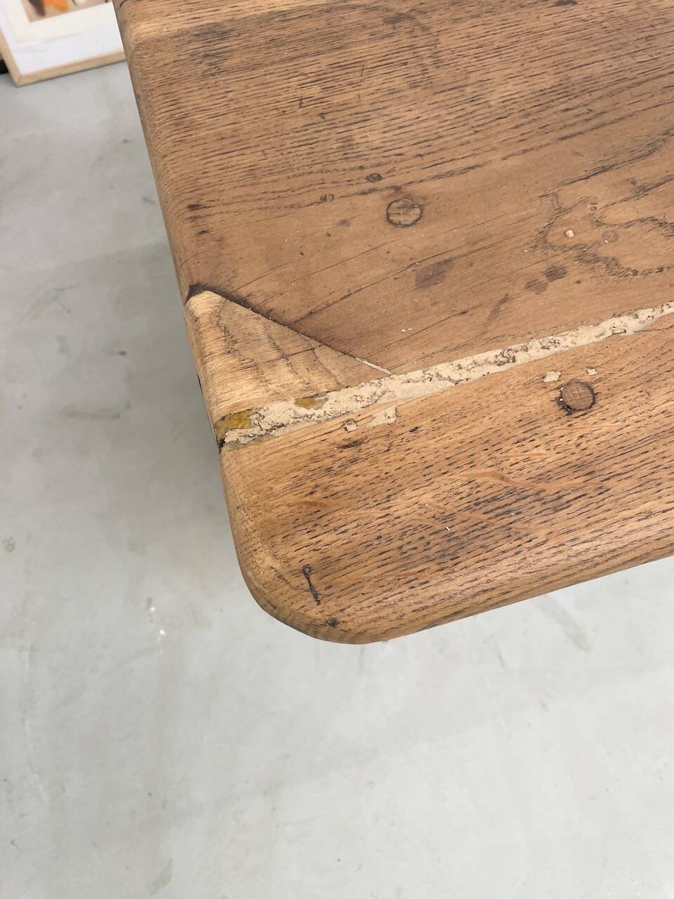 XXL oak and pine counter 350cm