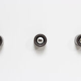 Gino Sarfatti Arteluce model nr 3047 three circular lamps 1960