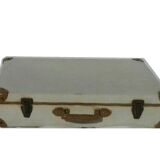 White cardboard suitcase