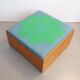 Coffre-pouf à fleur Terence Conran Prisunic 1968