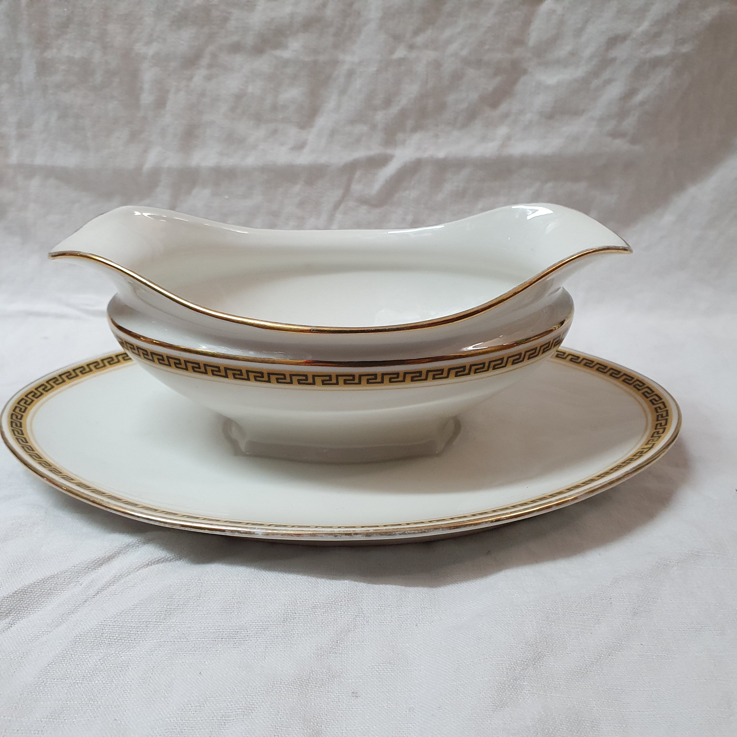 Saucière Raynaud porcelain of Limoges