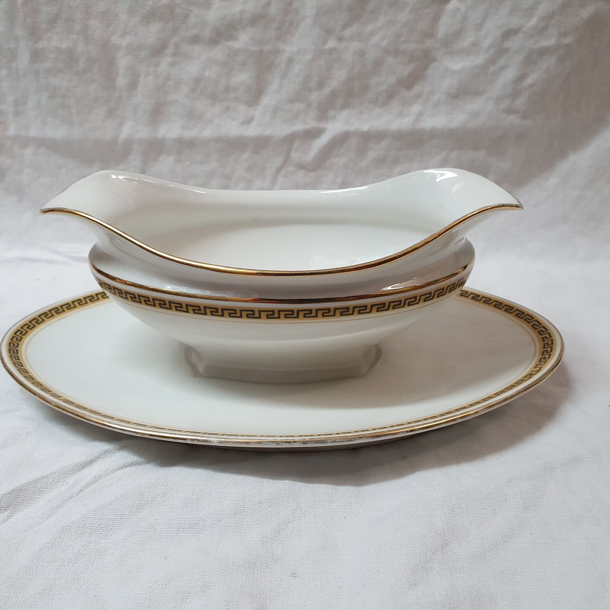Saucière Raynaud porcelain of Limoges