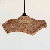 Rattan hanging lamp