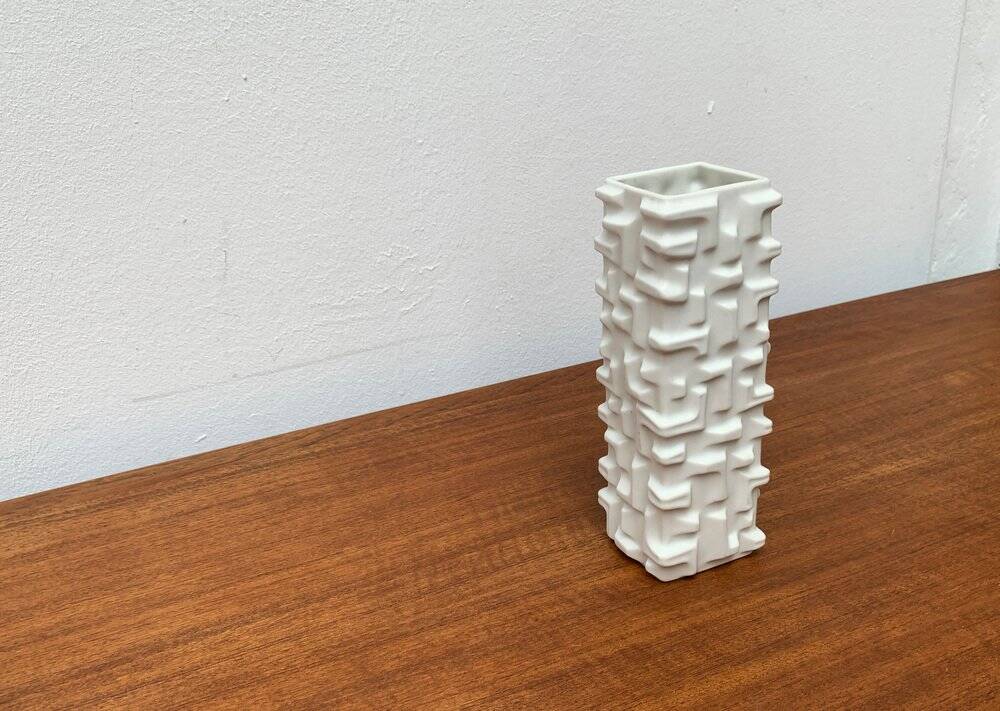 German brutalist vase by Bareuther Waldsassen, 1960s