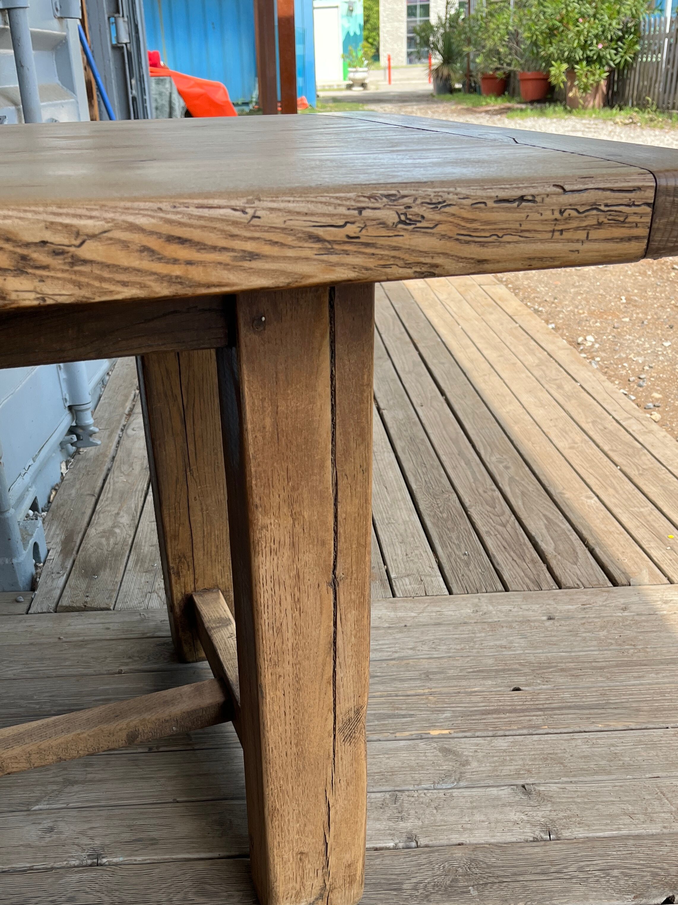 Old farmhouse table