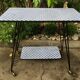Vintage serving trolley with Eiffel legs