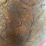 Vieux vase indo-persan en laiton