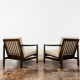 Pair of mid-century B7522 lounge chairs by Zenon Bączyk 1960's