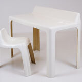 Study" desk and chair set by Patrick Gingembre 1971