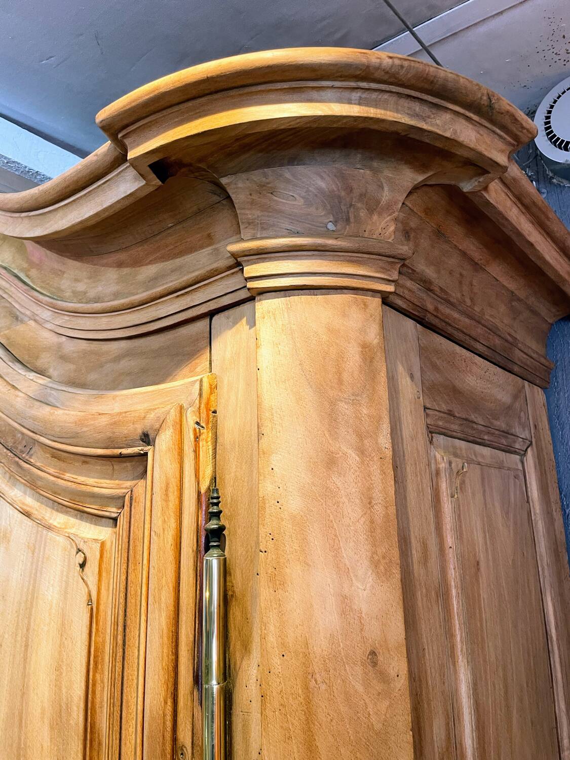 18th century walnut wardrobe