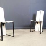 Post modern dining chairs, set of 6 - 1980s