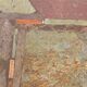 Brutalist Paul Kingma One-Off Slate, Ceramic and Brass Artwork Coffee Table, Signed