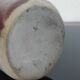 Vintage glazed stoneware bottle soliflore vase
