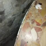 Art Deco marble side table
