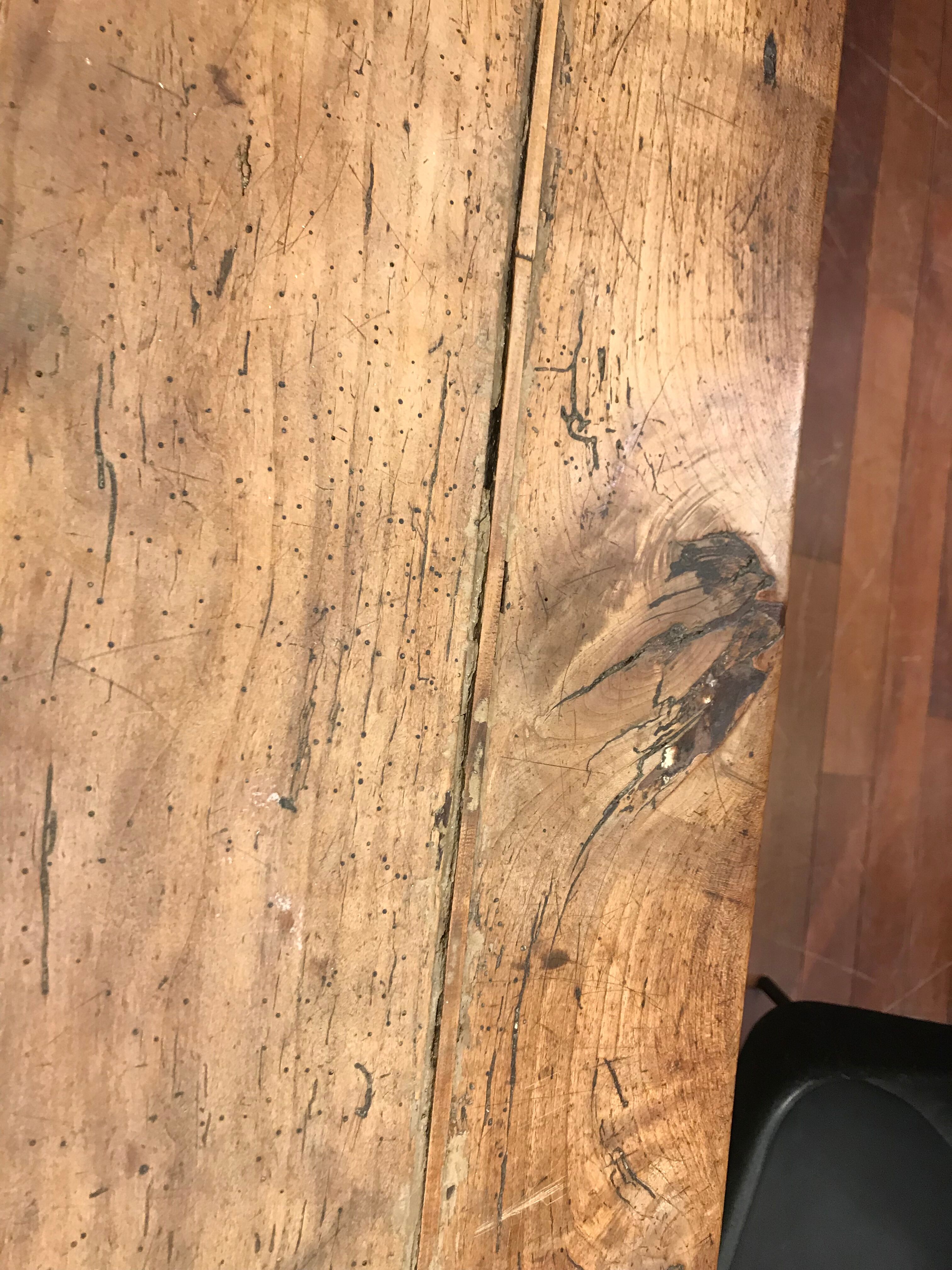 Old farm table