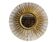 Large sunburst mirror with beveled glass and gilded wood from around 2010.