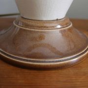 Lampe à poser en céramique craquelée, années 80