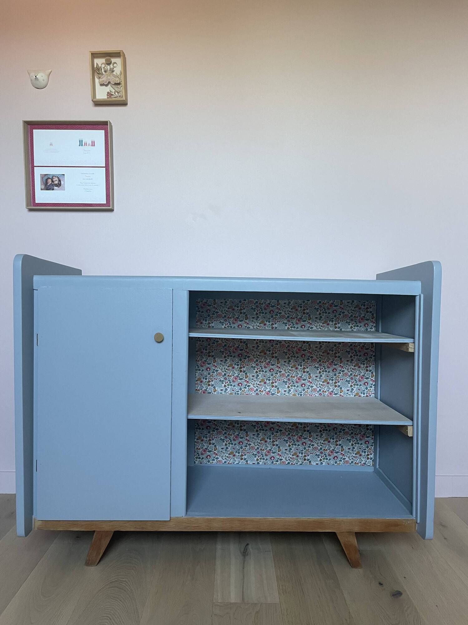Meuble vintage scandinave rénové - Liberty Betsy