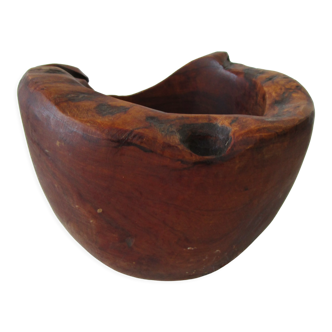 Trinket bowl in olive tree popular work