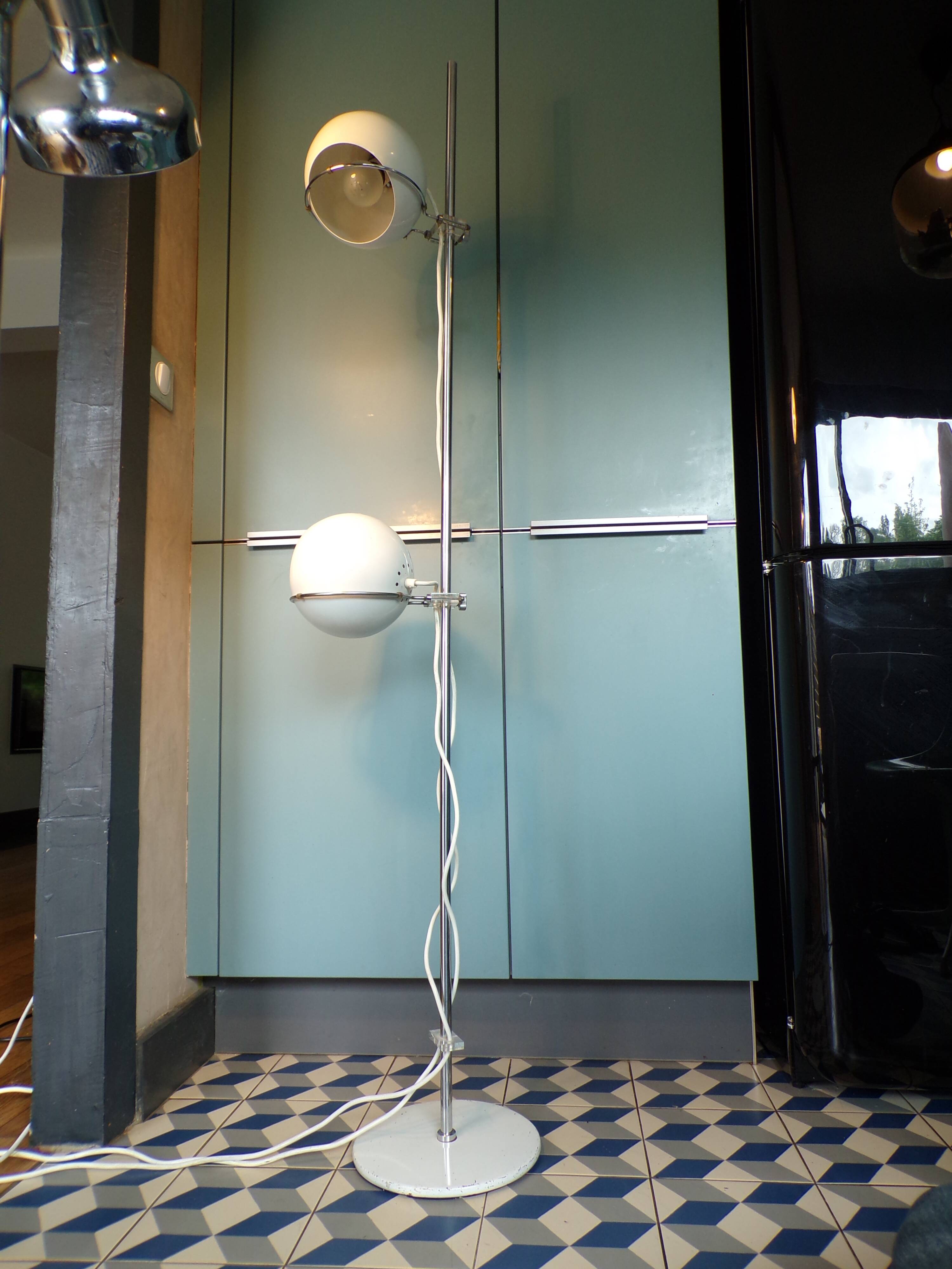 Eye-ball style floor lamp Reggiani