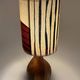 Scandinavian lamp • Custom lampshade • Mid Century