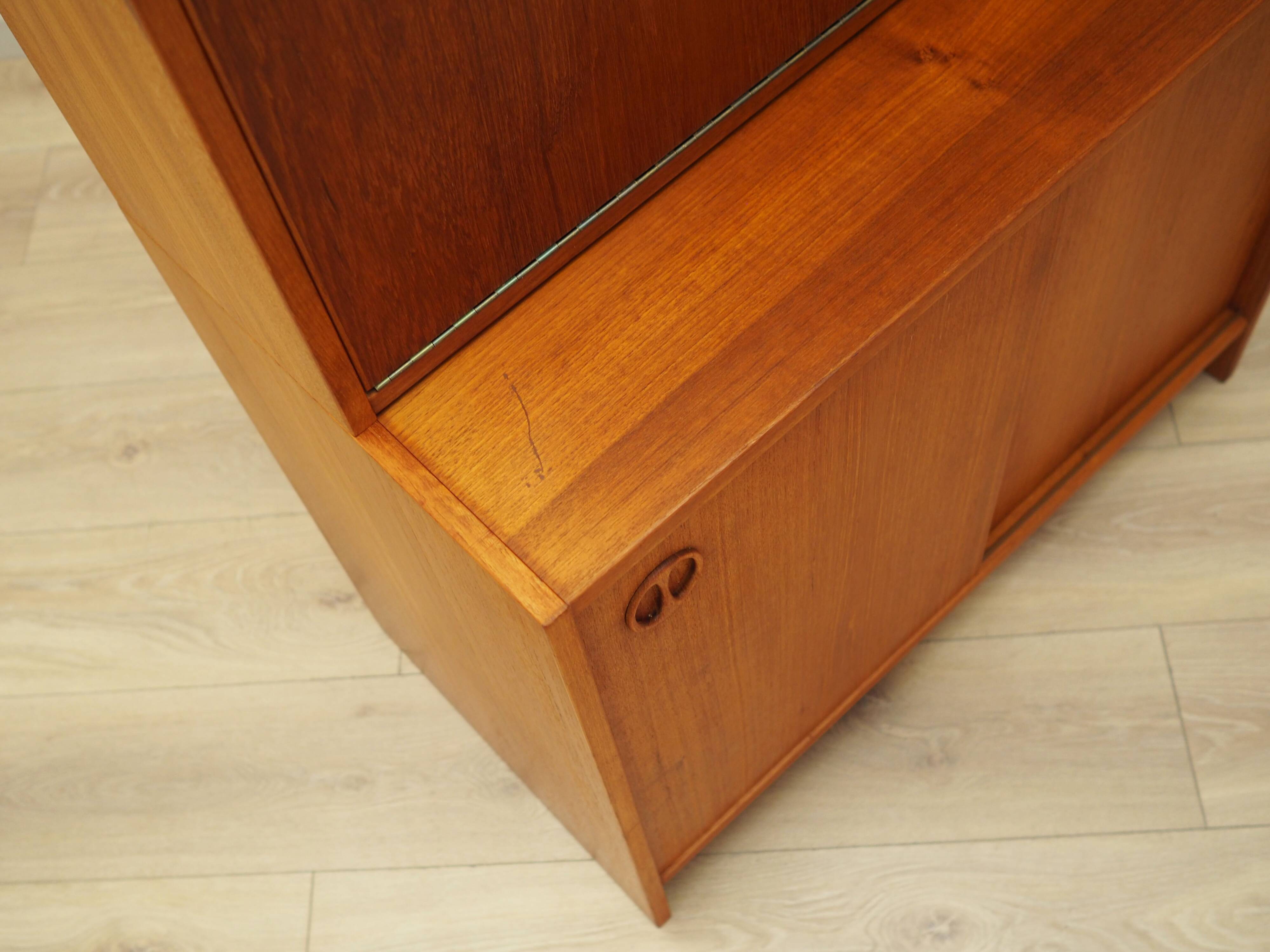 Teak bookcase, Danish design, 1970s, production: Denmark