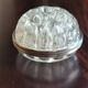 Crystal and silver-plated flower holder 1950