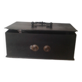 Antique combination steel safe