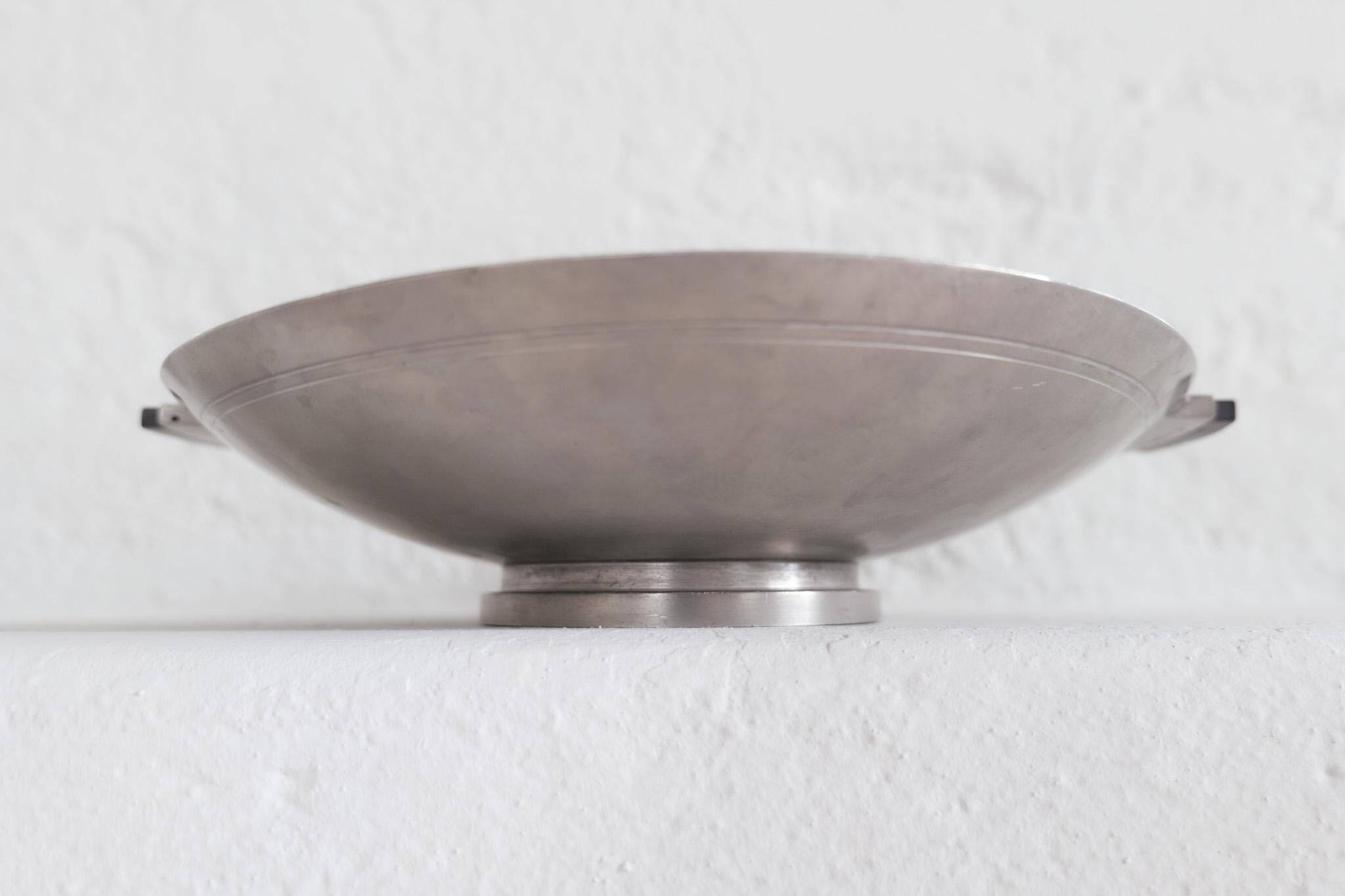 Art Deco Tin Plateau Globe Made in Sweden 1930s