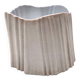 Irregular Shaped Grey Earthenware Vase by Rosenthal, Italy