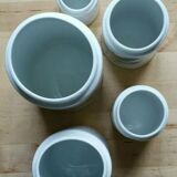 Spice pots Porcelain Birds