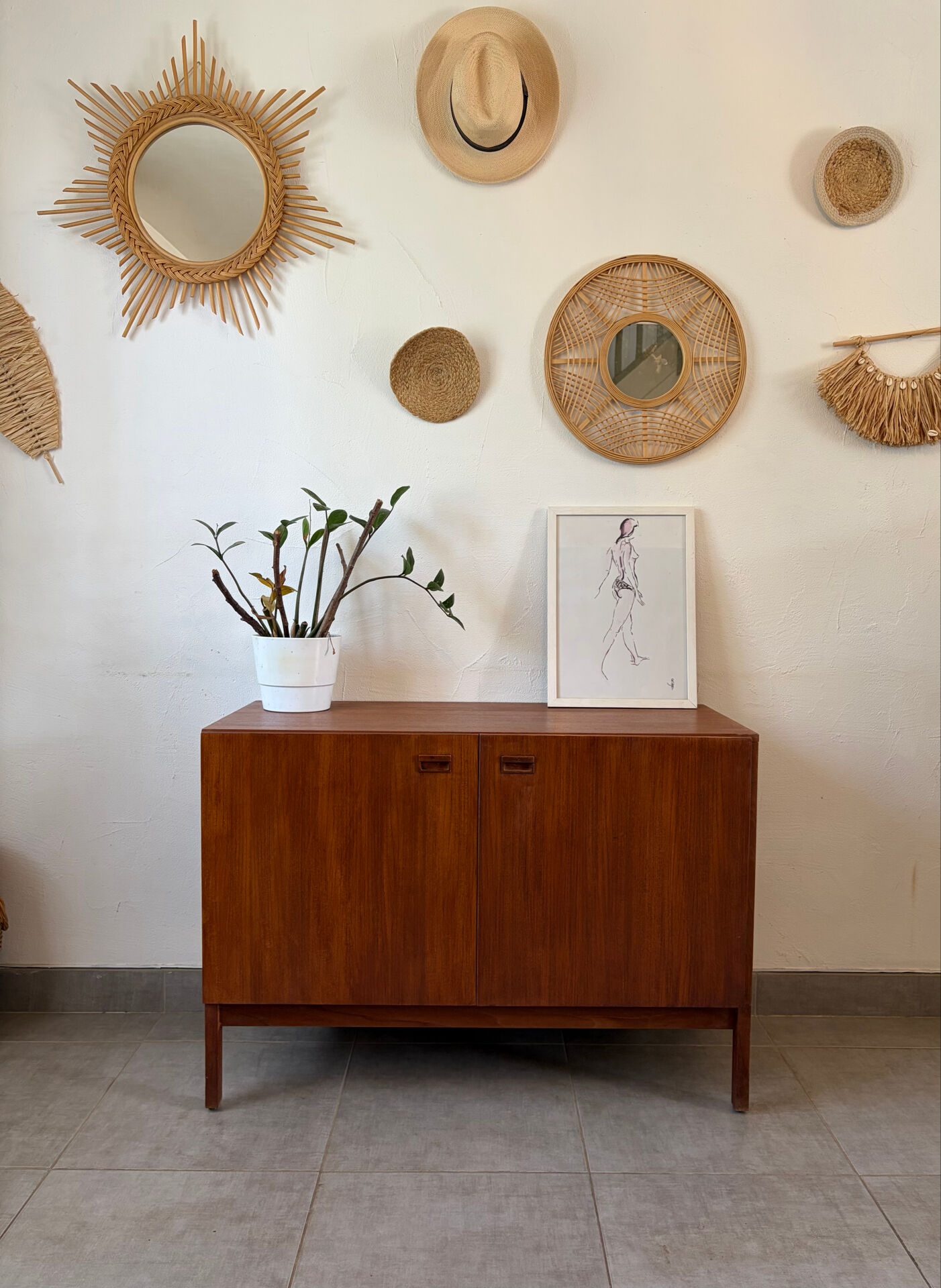 Enfilade vintage en teck