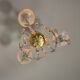 Liège chandelier in Louis XV style made of glass and crystal, circa 1900.