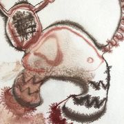 Emmanuelle messika, sans titre i, 2012. encre sur papier signée au crayon