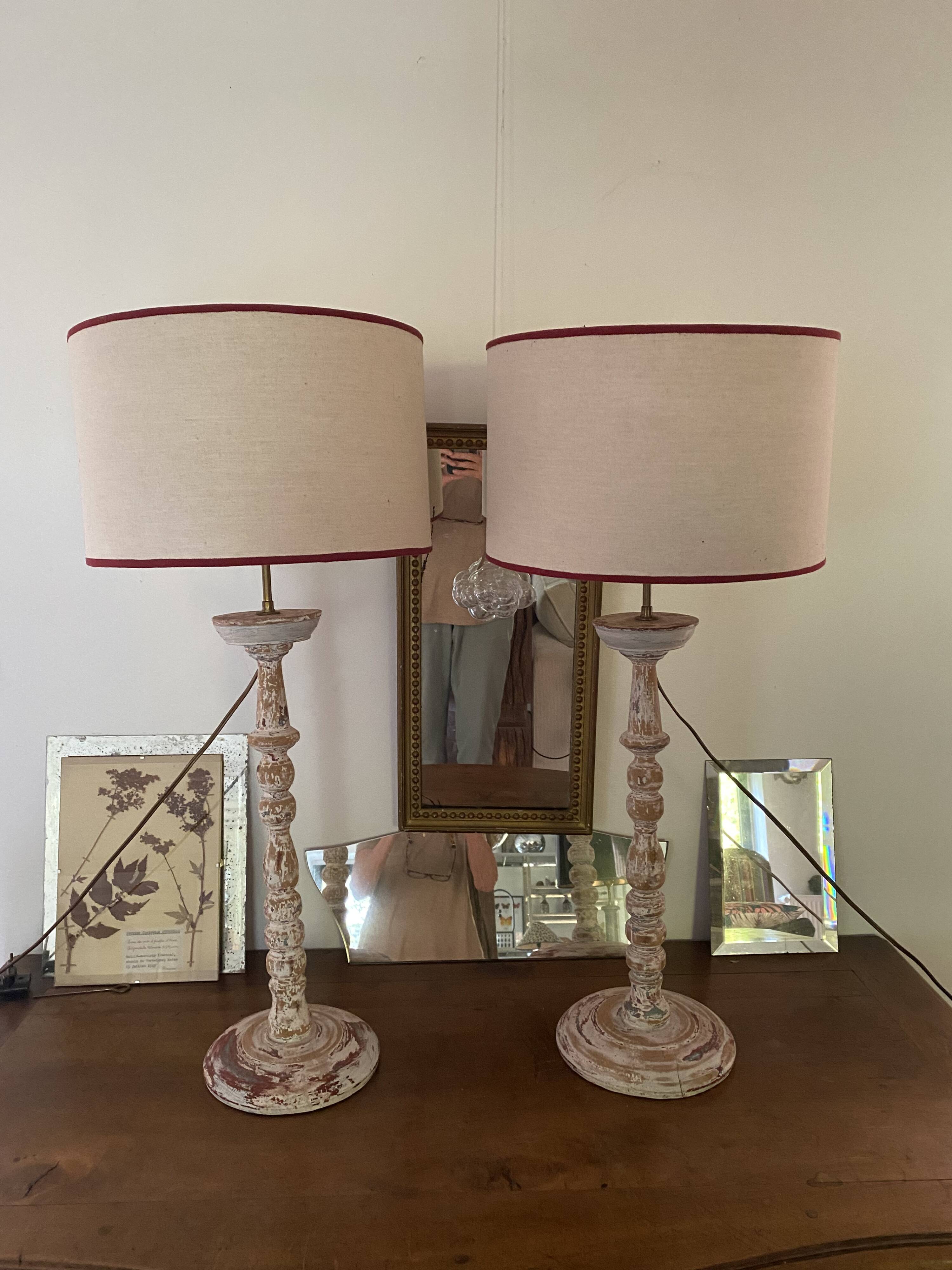 Paire de lampes
