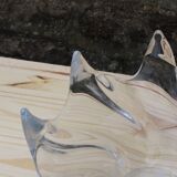 Crystal fruit bowl