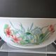 Very large porcelain salad bowl in very good condition from L'hirondelle Meh.