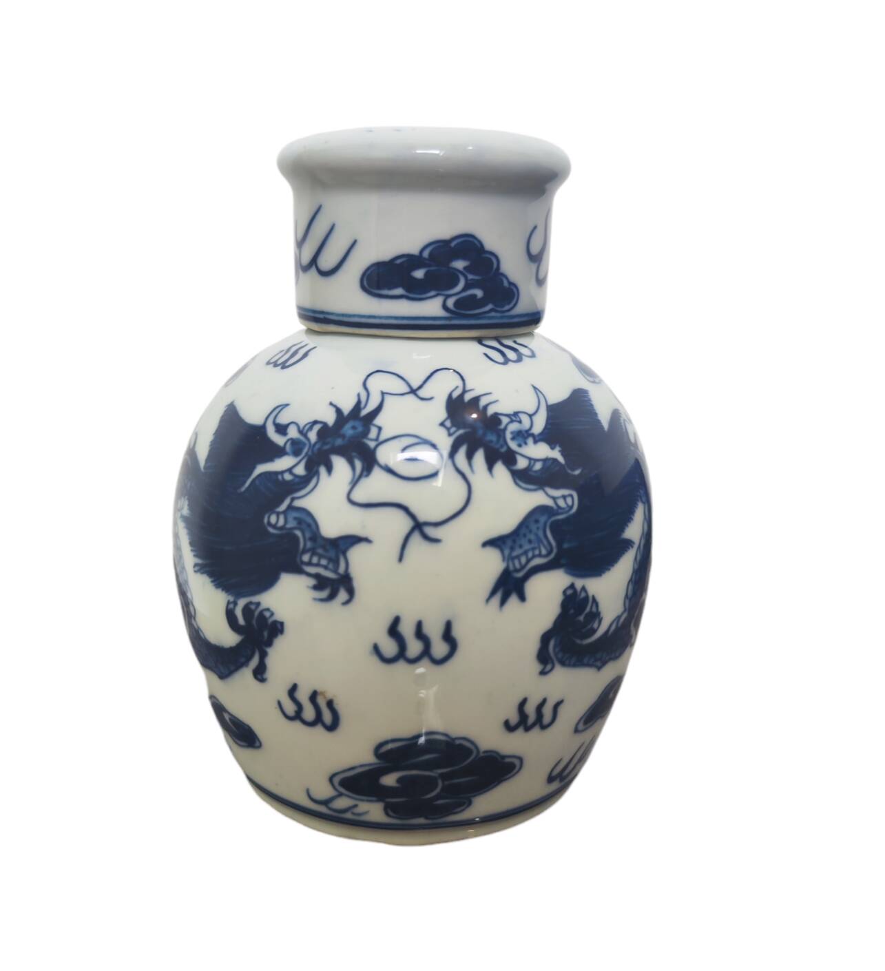 Vase chinois décor Dragon